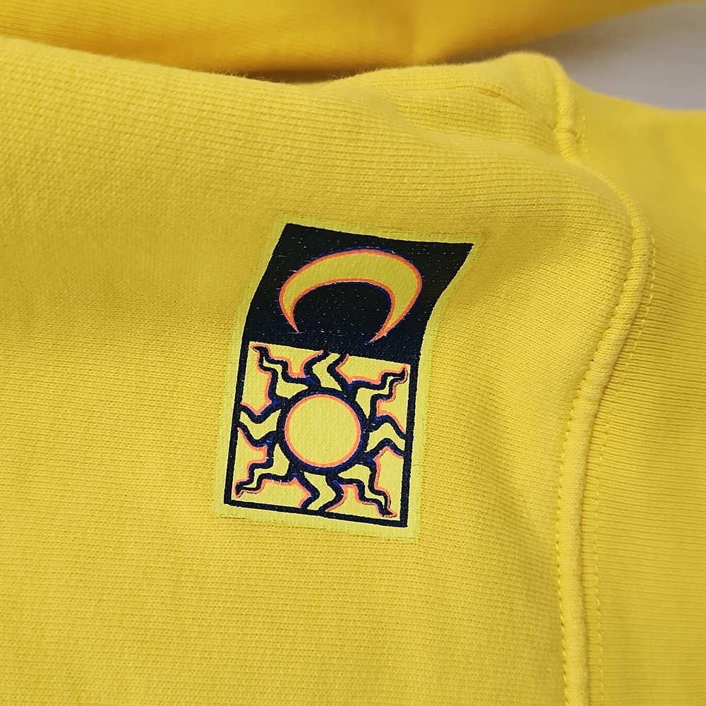 VR|46 Official racing men's hoodie. Yellow. XL - Picture 3 of 11